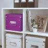 Leitz caja de almacenamiento Click & Store WOW Cube Medium, lila, cartón, 260 mm, 260 mm, 240 mm