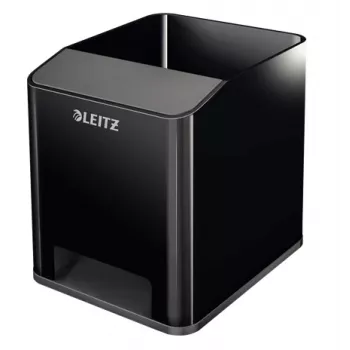 Leitz 53630095 portalápices de poliestireno, negro