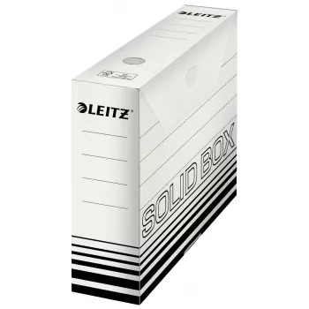 Leitz 61270001 caja de archivo cartón negro, blanco