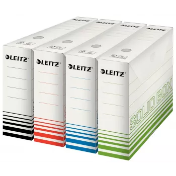 Leitz 61270001 caja de archivo cartón negro, blanco