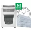 Leitz IQ Office Pro Destructora de documentos P5, microcorte, 23 cm, 2 x 15 mm, 30 l, 300 hojas, 55 dB