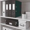 Leitz Archivo de palanca 180° WOW POB/laminado A4/80mm, A4, cartón, negro, 600 hojas, 80 g/m², 8 cm
