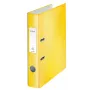 Leitz Archivo 180° WOW POB/laminado A4/50mm, A4, anilla D, cartón, amarillo, 350 hojas, 285 mm