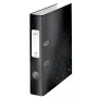 Leitz Archivo de palanca 180° WOW POB/laminado A4/50 mm, A4, mecanismo Q, almacenamiento, cartón, negro, 350 hojas