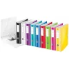 Leitz Archivo Active PP WOW A4/80mm, A4, anilla D, almacenamiento, polyfoam, blanco, 500 hojas