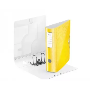 Leitz Archivo de palanca Active PP WOW A4/80 mm, A4, polyfoam, amarillo, 500 hojas, 80 g/m², 8,2 cm