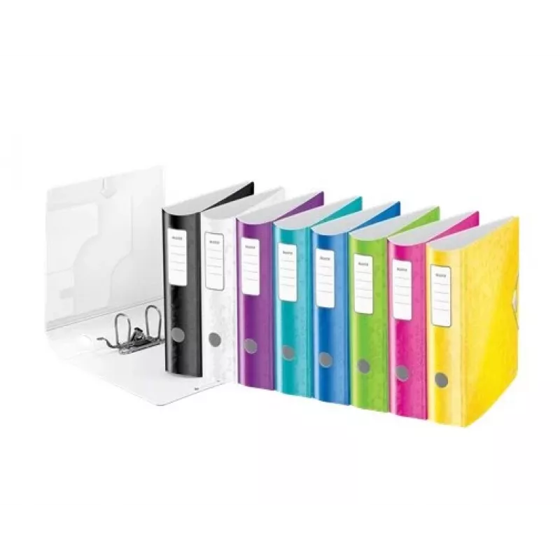 Leitz Archivo de palanca Active PP WOW A4/80 mm, A4, polyfoam, amarillo, 500 hojas, 80 g/m², 8,2 cm