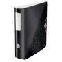 Leitz Archivo de palanca Active PP WOW A4/80 mm, A4, anilla D, almacenamiento, polyfoam, negro, 500 hojas