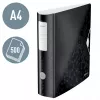 Leitz Archivo de palanca Active PP WOW A4/80 mm, A4, anilla D, almacenamiento, polyfoam, negro, 500 hojas