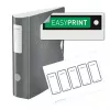 Leitz Archivo de palanca Active PP WOW A4/80 mm, A4, anilla D, almacenamiento, polyfoam, negro, 500 hojas
