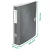 Leitz Archivo de palanca Active PP WOW A4/65 mm, A4, anilla D, almacenamiento, polyfoam, blanco, 350 hojas