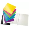 Leitz Carpeta plana de cartón WOW A4, carpeta convencional, A4, cartón, amarillo, vertical, 250 hojas