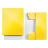 Leitz Carpeta de 3 solapas WOW Card/POB A4, carpeta de presentación, A4, polipropileno (PP), amarillo, 250 hojas, 80 g/m²