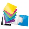 Leitz Carpeta de 3 solapas WOW Card/POB A4, carpeta de presentación, A4, polipropileno (PP), amarillo, 250 hojas, 80 g/m²