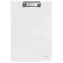Leitz Tabla de sujeción con tapa WOW, A4, polyfoam, blanco, 75 hojas, 1 bolsillo, 230 mm