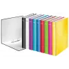Leitz Archivador de anillas WOW laminado A4+ 2DR/25mm, A4+, anilla D, cartón, amarillo, 250 hojas, 80 g/m²