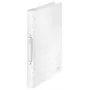 Leitz Archivador de anillas WOW PP A4 2RR/25mm, A4, anilla redonda, polipropileno (PP), blanco, 190 hojas, 80 g/m²