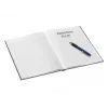Leitz Cuaderno WOW A4 cuadriculado con tapa dura 90g/80 hojas, estampado, negro, A4, 80 hojas, 80 g/m², papel cuadriculado