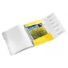 Leitz WOW PP Carpeta de separadores, 6 pestañas, carpeta de archivo convencional, A4, polipropileno (PP), amarillo, brillante, 200 hojas