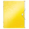 Leitz separador de hojas WOW PP 12 pestañas, A4, polipropileno (PP), amarillo, 200 hojas, 80 g/m², 265 mm