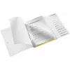 Leitz separador de hojas WOW PP 12 pestañas, A4, polipropileno (PP), amarillo, 200 hojas, 80 g/m², 265 mm
