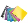 Leitz cuaderno WOW A5 rayado, encuadernación en espiral con cubierta de PP, monocromático, blanco, A5, 80 hojas, 80 g/m², papel rayado
