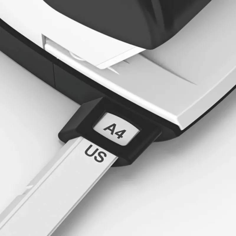 Leitz perforadora NeXXt WOW 5008 metal 2 taladros / 30 hojas, 30 hojas, amarillo, metal, 8 cm, 5,5 mm, A4, A5, A6, folio, cuartilla US, 8 x 8 x 8 cm