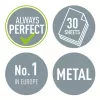 Leitz perforadora NeXXt WOW 5008 metal 2 taladros / 30 hojas, 30 hojas, amarillo, metal, 8 cm, 5,5 mm, A4, A5, A6, folio, cuartilla US, 8 x 8 x 8 cm