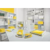 Leitz perforadora NeXXt WOW 5008 metal 2 taladros / 30 hojas, 30 hojas, amarillo, metal, 8 cm, 5,5 mm, A4, A5, A6, folio, cuartilla US, 8 x 8 x 8 cm