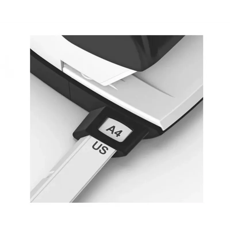 Leitz perforadora NeXXt WOW Mini 2 taladros / 10 hojas, 10 hojas, amarillo, plástico, 8 cm, 5,5 mm, A4, A5, A6, folio, cuartilla US, 8 x 8 x 8 cm
