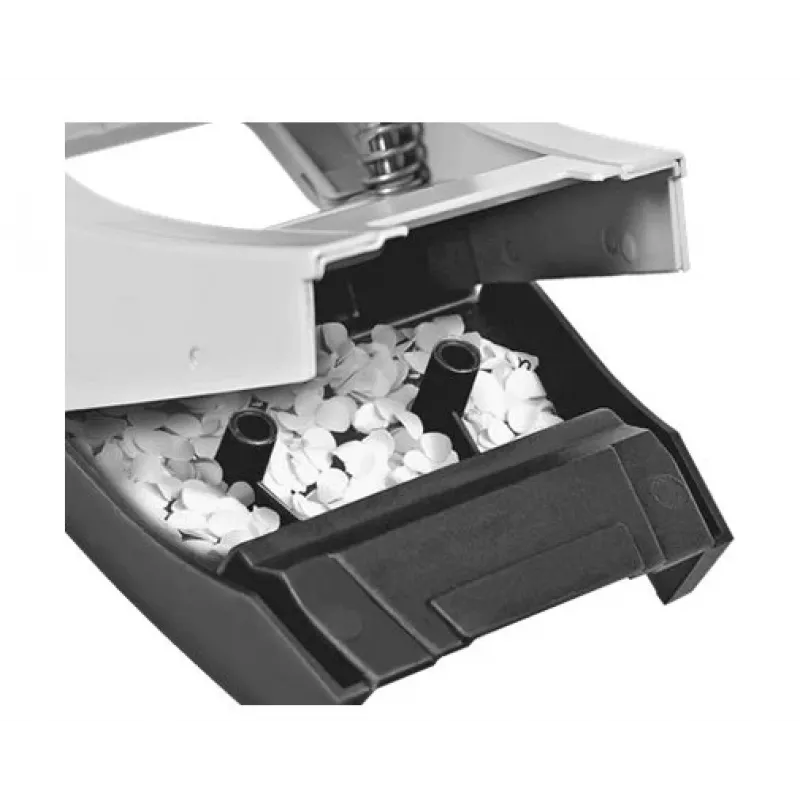 Leitz perforadora NeXXt WOW Mini 2 taladros / 10 hojas, 10 hojas, amarillo, plástico, 8 cm, 5,5 mm, A4, A5, A6, folio, cuartilla US, 8 x 8 x 8 cm