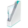 Leitz archivador de revistas WOW Dual Colour, violeta, blanco, plástico, A4, 73 mm, 272 mm, 318 mm