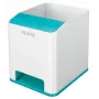 Leitz portalápices Sound WOW, azul, blanco, poliestireno (PS), 90 mm, 101 mm, 100 mm, 140 g