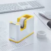 Leitz dispensador de cinta de mesa WOW, 1,9 cm, 33 m, poliestireno (PS), blanco, amarillo, 51 mm, 126 mm
