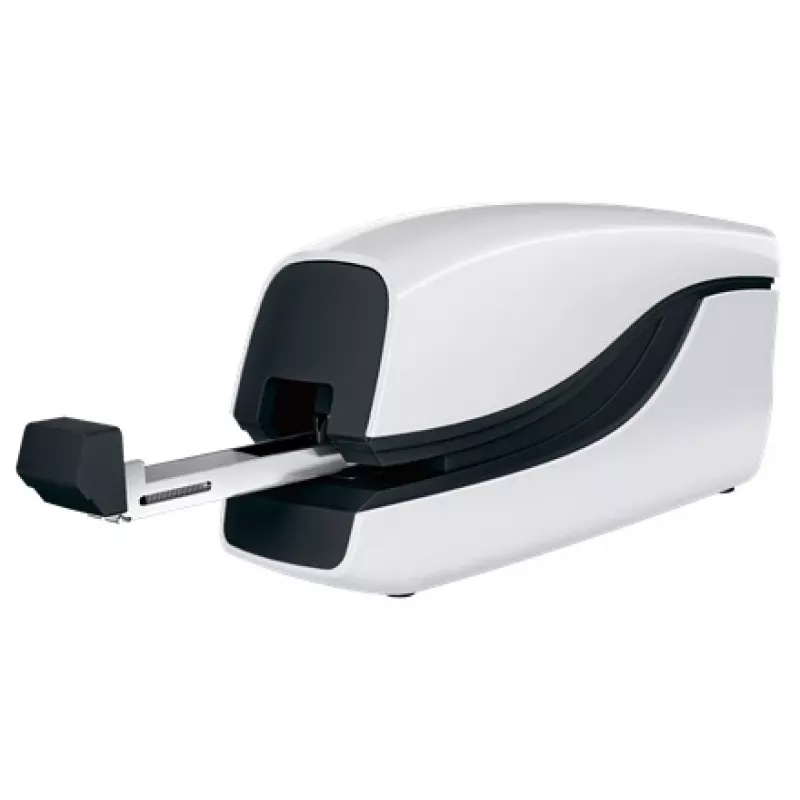 Leitz grapadora eléctrica NeXXt WOW 5566, 10 hojas, mecanismo de carga frontal, 1 cm, plástico, blanco, batería