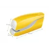 Leitz grapadora eléctrica WOW 5566, 10 hojas, frontal, 1 cm, plástico, amarillo, batería