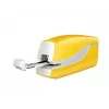 Leitz grapadora eléctrica WOW 5566, 10 hojas, frontal, 1 cm, plástico, amarillo, batería