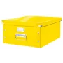Leitz caja de almacenamiento grande Click & Store WOW, amarillo, cartón, 369 mm, 482 mm, 200 mm
