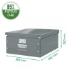 Leitz caja de almacenamiento grande Click & Store WOW, amarillo, cartón, 369 mm, 482 mm, 200 mm