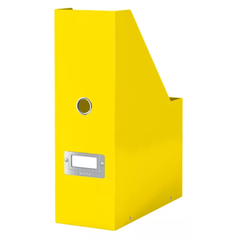 Leitz archivador de revistas Click & Store WOW, amarillo, cartón, 103 mm, 253 mm, 330 mm, 95 x 245 x 310 mm