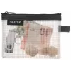 Leitz bolsa de viaje impermeable WOW Small, unisex, bolsa de accesorios, pequeña, cremallera, impermeable, negro