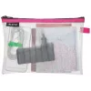 Leitz bolsa de viaje impermeable WOW Medium, unisex, bolsa de accesorios, mediana, cremallera, impermeable, rosa