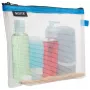 Leitz bolsa de viaje cosmética resistente al agua WOW, unisex, neceser, talla única, cremallera, resistente al agua, azul