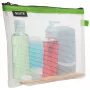 Leitz bolsa de viaje cosmética impermeable WOW, unisex, bolsa de accesorios, talla única, cremallera, impermeable, verde