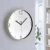 Leitz reloj de pared (silencioso) WOW, redondo, blanco, 290 mm, 43 mm, 290 mm, 550 g