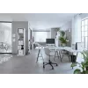 Leitz reloj de pared (silencioso) WOW, redondo, blanco, 290 mm, 43 mm, 290 mm, 550 g
