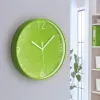 Leitz reloj de pared (silencioso) WOW, redondo, verde
