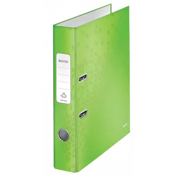 Leitz Archivo 180° WOW POB/laminado A4/50 mm, A4, anilla D, cartón, verde, 350 hojas, 285 mm
