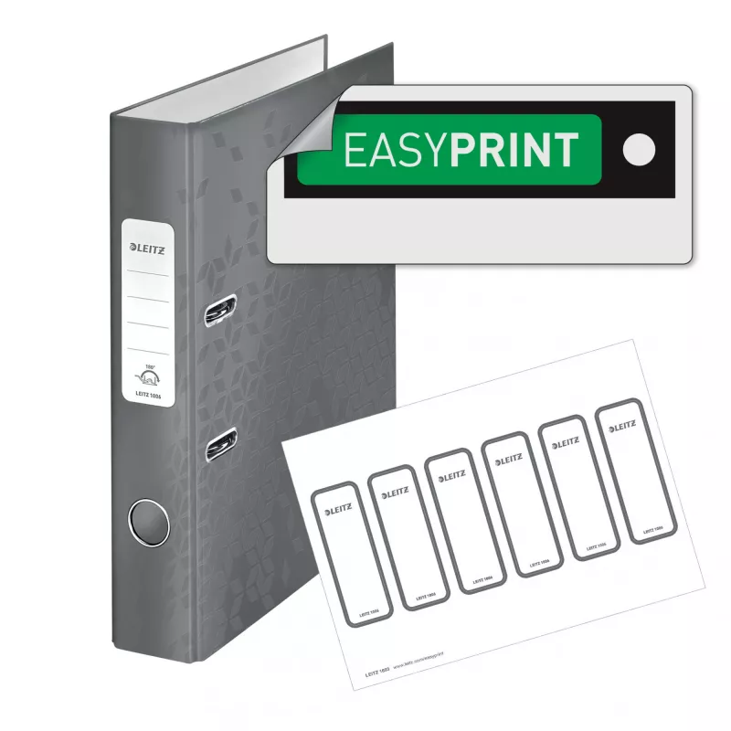 Leitz Archivo 180° WOW POB/laminado A4/50 mm, A4, anilla D, cartón, verde, 350 hojas, 285 mm