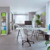 Leitz Archivo 180° WOW POB/laminado A4/50 mm, A4, anilla D, cartón, verde, 350 hojas, 285 mm